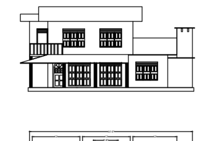 draw your 2d drawing using autocad